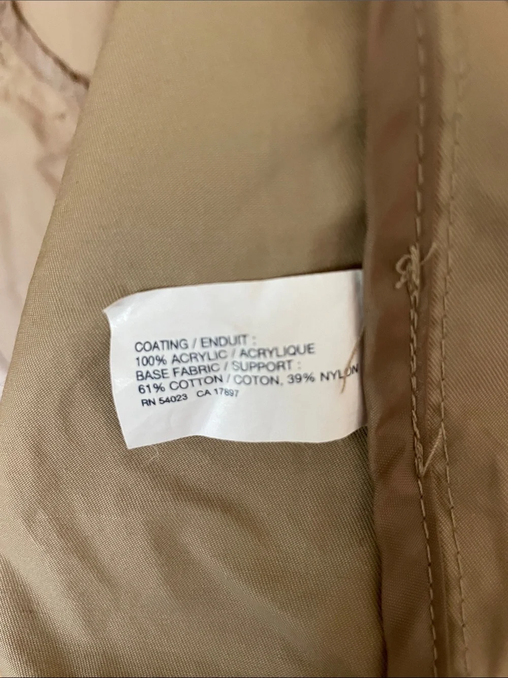 GAP Lightweight Beige-khaki Trench Coat